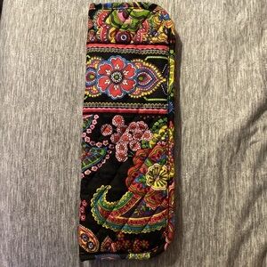 Vera Bradley Straighten Up Flat Iron Cover Case In Symphony In Hue EUC
